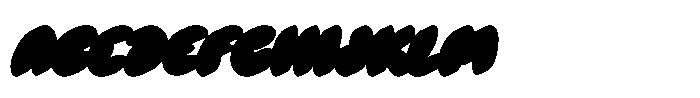 Defkins Boldy Regular Font UPPERCASE