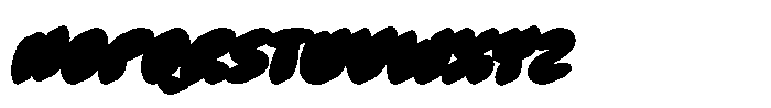 Defkins Boldy Regular Font LOWERCASE