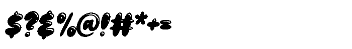 Defkins Pop Regular Font OTHER CHARS