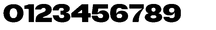 Degitan Black Expanded Font OTHER CHARS