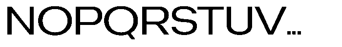 Degitan Expanded Font UPPERCASE