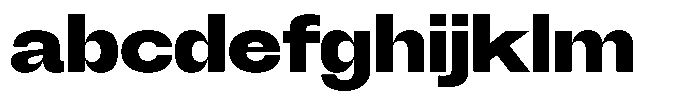 Degitan Extra Bold Semi Expanded FONT