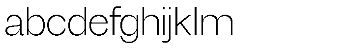 Degitan Extra Light Semi Condensed FONT