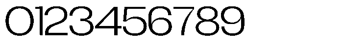 Degitan Light Expanded Font OTHER CHARS