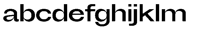 Degitan Medium Expanded FONT