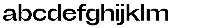 Degitan Medium Semi Expanded FONT