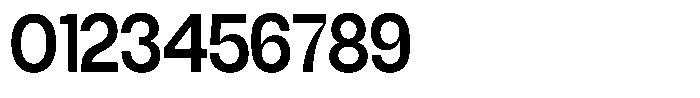 Degitan Semi Bold Condensed Font OTHER CHARS