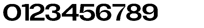 Degitan Semi Bold Expanded Font OTHER CHARS