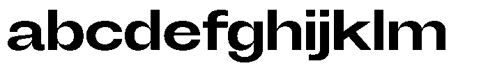 Degitan Semi Bold Expanded FONT