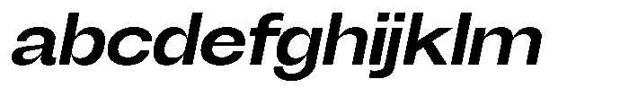 Degitan Semi Bold Italic Semi Expanded FONT