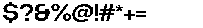 Degitan Semi Bold Semi Expanded Font OTHER CHARS