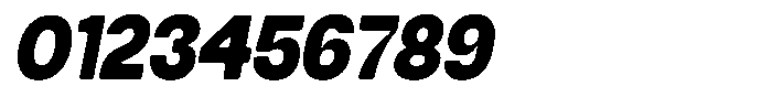 Degitan Soft Black Condensed Italic Font OTHER CHARS