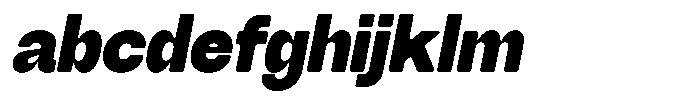 Degitan Soft Black Condensed Italic FONT