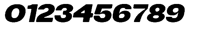 Degitan Soft Black Expanded Italic Font OTHER CHARS