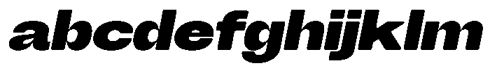 Degitan Soft Black Expanded Italic FONT