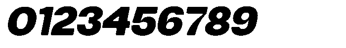 Degitan Soft Black Semi Condensed Italic Font OTHER CHARS