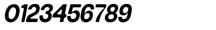 Degitan Soft Bold Condensed Italic Font OTHER CHARS
