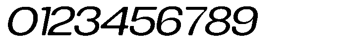 Degitan Soft Expanded Italic Font OTHER CHARS