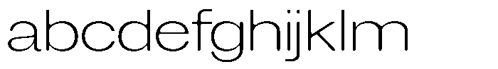 Degitan Soft Extra Light Expanded FONT