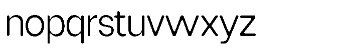 Degitan Soft Light Condensed Font LOWERCASE