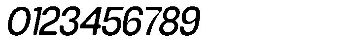 Degitan Soft Medium Condensed Italic Font OTHER CHARS