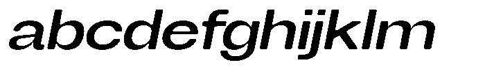 Degitan Soft Medium Expanded Italic FONT