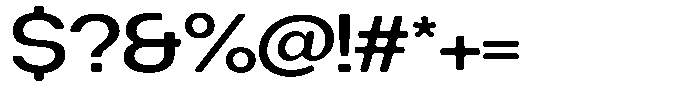 Degitan Soft Medium Expanded Font OTHER CHARS