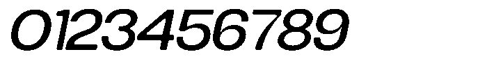Degitan Soft Medium Semi Expanded Italic Font OTHER CHARS