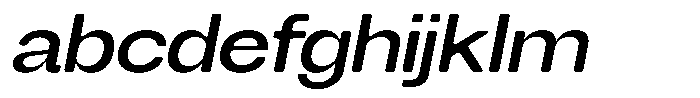 Degitan Soft Medium Semi Expanded Italic FONT