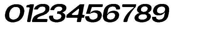 Degitan Soft Semi Bold Expanded Italic Font OTHER CHARS