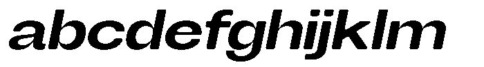 Degitan Soft Semi Bold Expanded Italic FONT