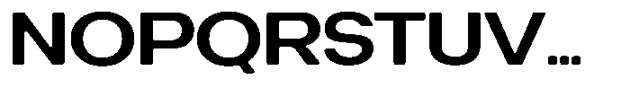 Degitan Soft Semi Bold Expanded Font UPPERCASE
