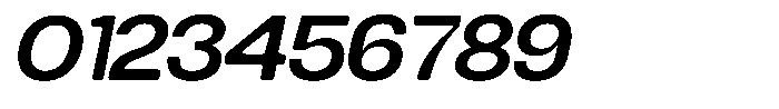 Degitan Soft Semi Bold Semi Expanded Italic Font OTHER CHARS