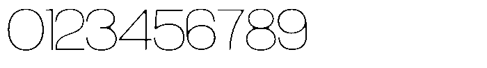 Degitan Soft Thin Semi Expanded Font OTHER CHARS