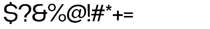 Degitan Variable Thin Expanded Font OTHER CHARS