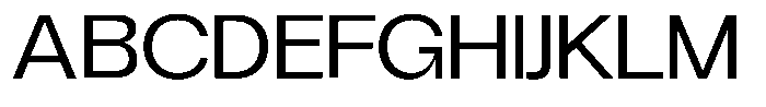 Degitan Variable Thin Expanded Font UPPERCASE