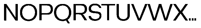 Degitan Variable Thin Expanded Font UPPERCASE