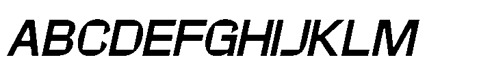 Degon stuz Italic Font UPPERCASE
