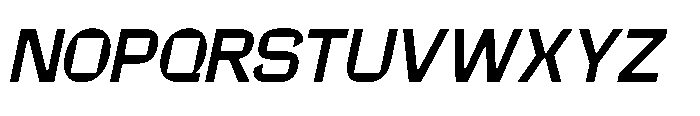 Degon stuz Italic Font UPPERCASE