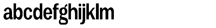 Degora Bold Condensed FONT