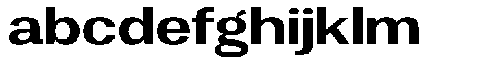 Degora Bold Expanded FONT