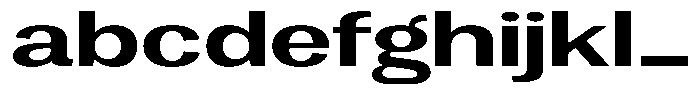 Degora Bold Extra Expanded FONT