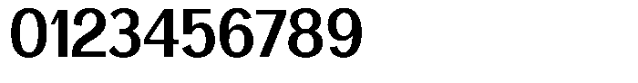 Degora Bold Semi Condensed Font OTHER CHARS