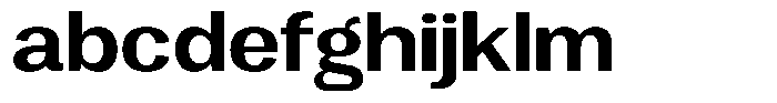 Degora Bold Semi Expanded FONT