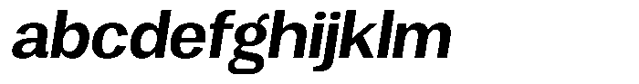 Degora Bold Slant FONT