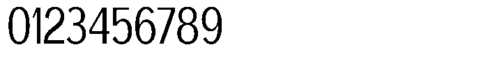 Degora Condensed Font OTHER CHARS