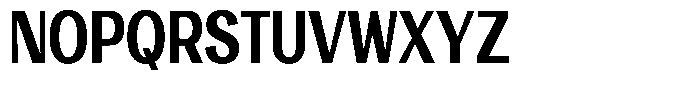 Degora Extra Bold Condensed Font UPPERCASE
