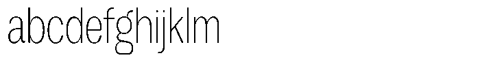 Degora Extra Light Condensed FONT