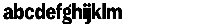 Degora Heavy Condensed FONT