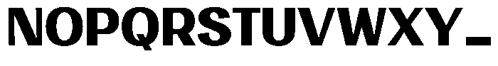 Degora Heavy Font UPPERCASE